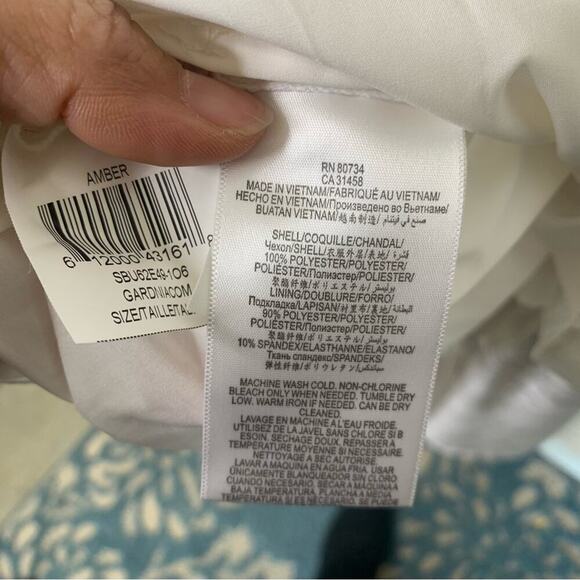 BCBGMAXAZRIA silk amber‎ column strapless maxi dress size 0 wedding guest - Picture 7 of 7